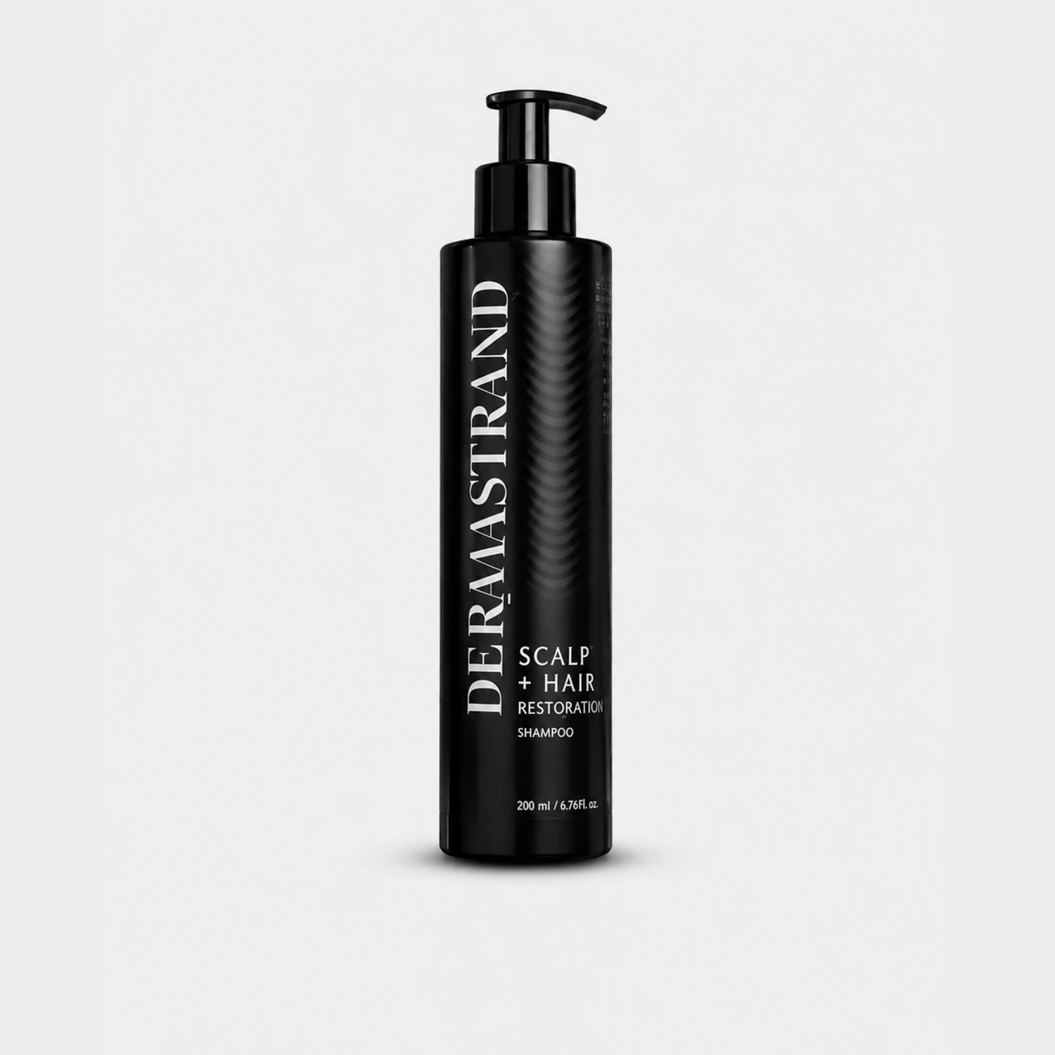 DERMASTRAND Scalp + Hair Restoration Shampoo, 200 mL pump bottle