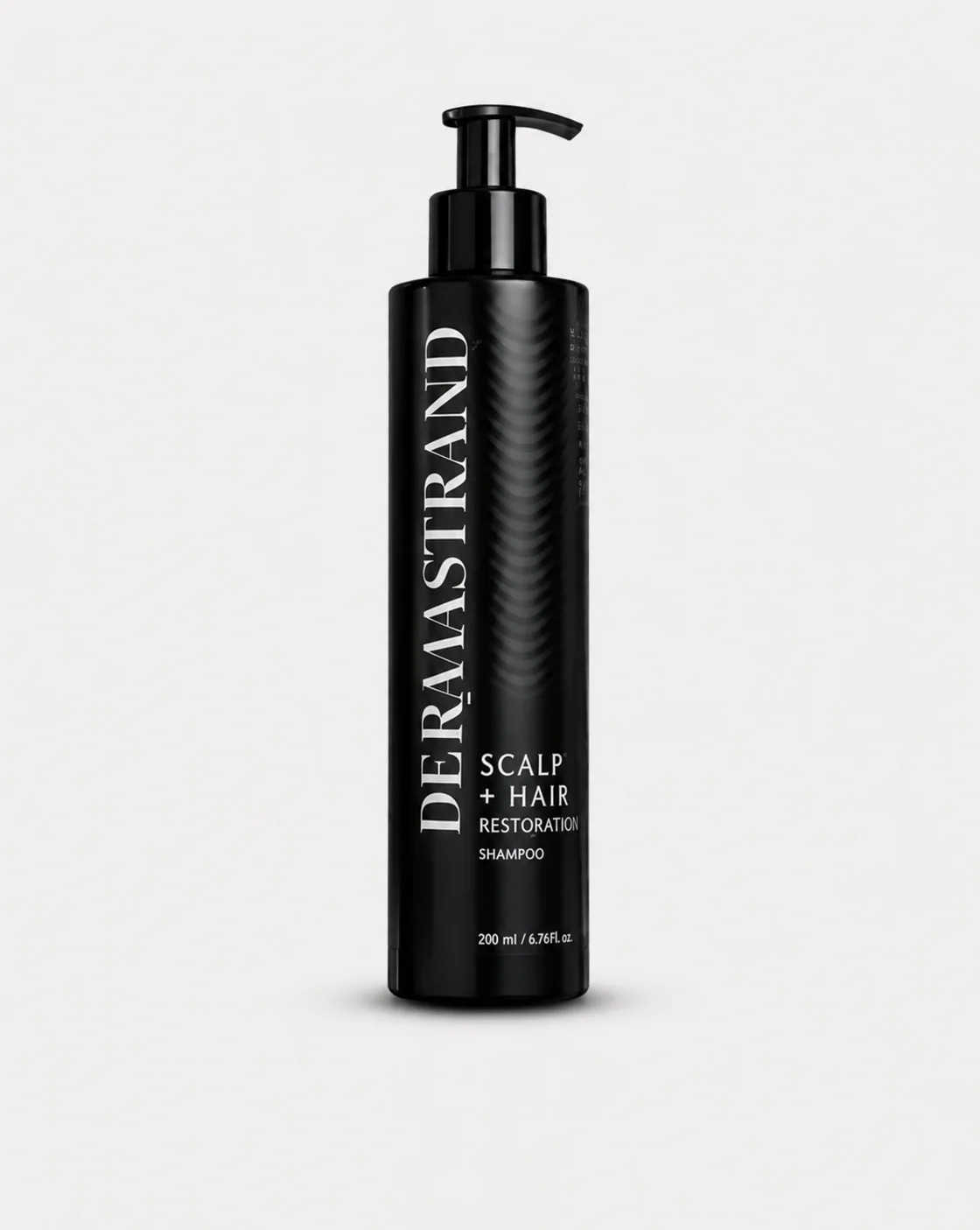 DERMASTRAND Scalp + Hair Restoration Shampoo, 200 mL pump bottle